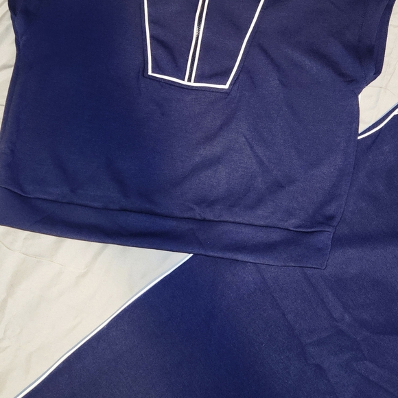 Yogalicious Navy Zip-Up Jacket - Picture 2 of 6